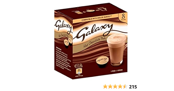 Galaxy Orange Hot Chocolate pods - 8 