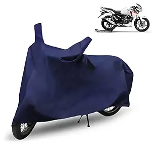 FABTEC Bike/Motorcycle Body Cover for Tvs Apache RTR 160 (Blue)
