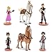 Price comparison product image Tangled: The Series Figurine Playset includes Rapunzel, Eugene, Cassandra Maximus, Fidella and Varian