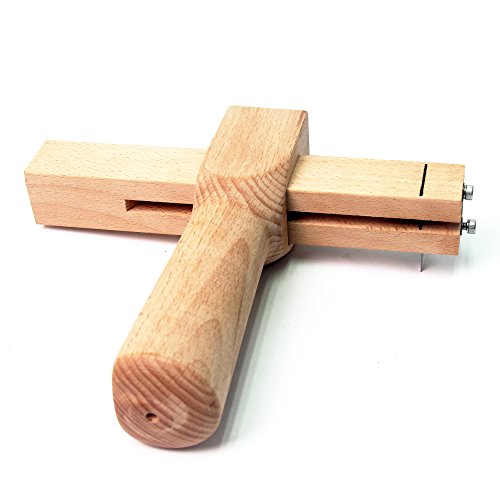 Wisamic Riemenschneider Leder Werkzeug mit Messer Leder Schneider DIY Haushaltsartikel - 3