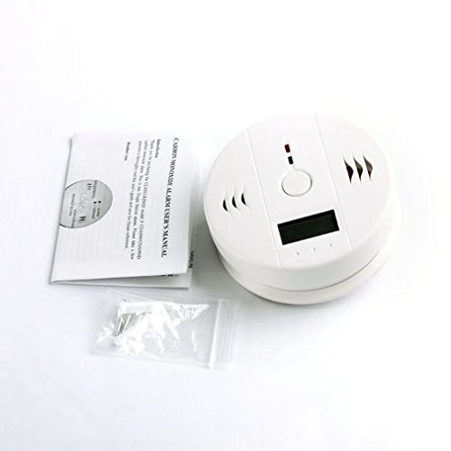 LCD Kohlenmonoxid CO Gasmelder Alarm Melder Detektor Sensor Rauchmelder Carbon Monoxide Gasmelder - 6