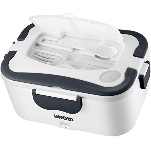 Unold 58850 elektrische Lunchbox, Kunststoff, weiß, 23.2 x 16.5 x 11.5 cm - 3