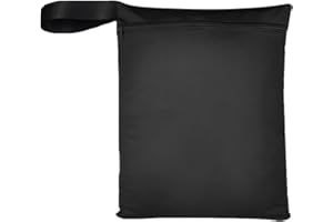 KMKANPO 1 Pcs 36 * 30cm Bolsa Impermeable Piscina,Bolsa de Piscina con Cremallera,Bolsa Ropa Mojada Piscina,Bolsa de Ropa Sucia Reutilizable,para Hogar, Piscina, Playa, Natación, Viaje