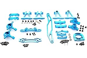 YIZAN Metall Modifikations ZubehöR Kit Querlenker Achsschenkel für TT02-02 1/10 RC Upgrade Teile