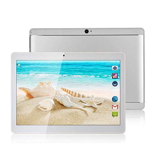 Tablet de 10 Pulgadas Octa Core CPU Android 8.1, 4 GB de RAM, 64 GB de Memoria Interna, cámara WiFi, GPS, Dual SIM, sin Bloqueo de Red, Tablet 3G