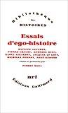 Image de Essais d'ego-histoire