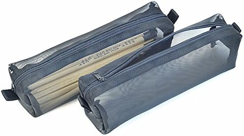 Students Super Large Capacity Canvas Pencil Case Pen Bag Pouch Stationary Case Makeup Cosmetic Bag