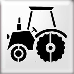 The Stencil Studio Ltd - Tractor Stencil - Reusable Stencil - Size ...