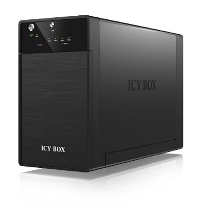 Icy Box IB-3620U3 Boîtier pour Disque Dur Noir