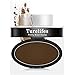 Turelifes Waterproof Eye Brow Stamp Powder Perfect Eyebrow Power Seal Nature Eye Brow Powder Delicate Shape Dark Brown