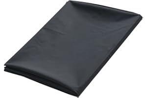TQPUWT Black Waterproof Bed Sheets, Massage Table Sheet, Couple Passion Products,Indoor oil massage pad,Rubber Bed Sheet Tools SM Flirting Waterproof Double Bed Sheets,Black,220 * 200CM, Waterproof