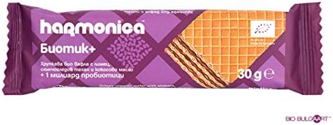 5x Wholegrain Probiotic Wafer | 30g Raw Maca Powder Einkorn Flour Sunflower Tahini Cane Sugar Coconut Butter (5 Pack)