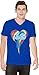 Produktbild Heart Of Rainbow Dash Mens V-neck T-shirt Large