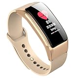 YEARNLY Smartwatch-Drahtloser Bluetooth-Anruf-Herzfrequenz-Blutdrucküberwachung-AI Sprachintelligenz-Nachricht synchronisieren-Intelligentes Foto, robustes & hochwertiges Design