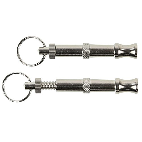 Ezee-Paws-Dog-Training-Whistle-Clicker-Set-Adjustable-Pitch-Volume-Control-Includes-Wrist-Strap--Suitable-for-Puppy-Obedience