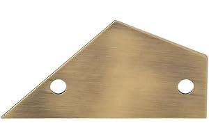 Alnicov Guitar Luthier Tool Règle de nivellement pour guitares basse électrique Bronze