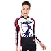Produktbild SonMo Damen Fahrrad Trikot Sportbekleidung Reitanzug Fahrradanzug Mountain Biking Anzug Fahrradkleidung Radtrikot Jersey Fahrradshirts Sportjacke Langarm Winter Thermische Rosa S