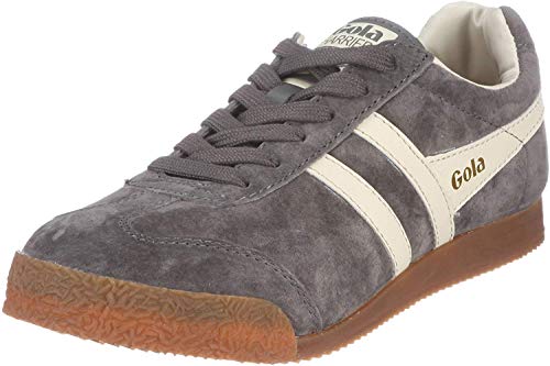 Gola Harrier, Zapatillas para Hombre, Gris-Grey (Dark Grey/Ecru), 41 EU