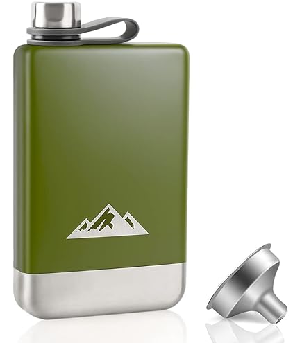 Flasque En Acier Inoxydable 8 Oz - Motif Tartan Crème, Couvercle à Charnière, étanche, Cadeau Homme