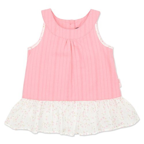 Rabbit Moon Azalea Pink Sleeveless Top, 4T