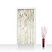 Produktbild Türtapete selbstklebend 100x211 cm PREMIUM PLUS Tür Fototapete Türposter Türpanel Foto Tapete Bild - WEATHERED WOOD PLANK - Holzoptik Holzwand HolzPanel weißes Holz altes Holz - no. 091