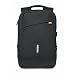 Produktbild Rucksack aus Nylon mit herausnehmbarer 8000 mAh Powerbank, inklusive einem wasserfestem AC Adapter-Ladeanschluss und Batteriestandsanzeige , schwarz