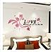 Price comparison product image Amor ACRíLICO PEGATINAS DE PARED 3D TRIDIMENSIONAL DECORACIóN DEL HOGAR PROTECCIóN DEL Medio AMBIENTE TIENE UN PESAR C 2200X1030MM