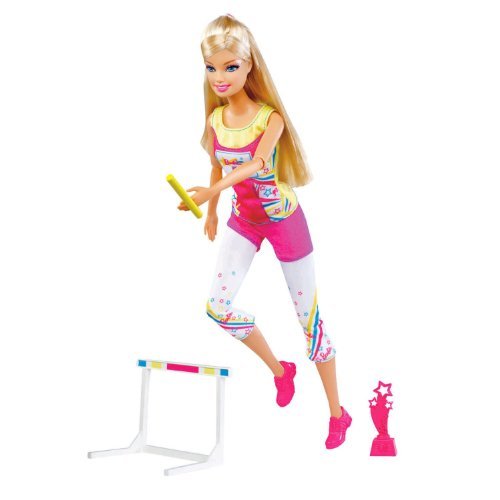 Preisvergleich Produktbild Barbie W3768 - Ich wäre gern... Olympia-Star Leichtathletin