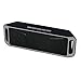 Produktbild Possec Bluetooth Lautsprecher Portable Wireless Stereo Lautsprechers Unterstützung FM Radio Mikrofon USB AUX Port für iPhone Android Smartphone Tablet PC - Silber