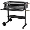 Enders Bbq Holzkohle Grill Ontario Rechteck Grillwagen 8160 Edelstahl Kohlewanne Fahrbar Mit Ablalagen