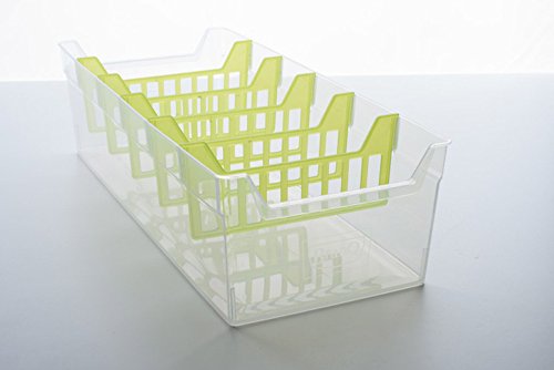 BranQ Küchenorganizer Aufbewahrung Gewürz Box Kiste Küchen Organizer Gewürzbehälter (Transparent) - 3