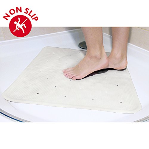 Tatkraft Fine Anti Rutsch Duschmatte mit Saugnäpfen Gummi 55X55cm - 6