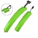 Produktbild HCFKJ Mountainbike Fender Set Einziehbare Vordere Hintere Schutzbleche Mit Rücklicht (GRUN)