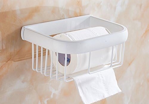 HJHY® Free Nails All Bronze Bathroom Paint White Paper Towel Holder Paper Towels Bathroom Toilet Paper Planes Tissue Box Wall Hanging ( Size : 19.5*13.5*8cm )