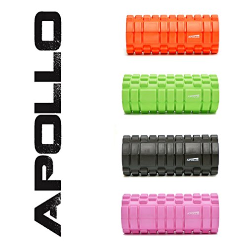 Apollo Faszienrolle Shiva, Trigger-Point Therapie-Rolle zur Selbstmassage, 14 cm x33 cm Rückenrolle, Farbe und Härtegrad wählbar - 6