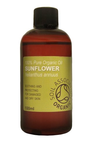 100ml Organic Sunflower Oil - 100% Pure Carrier Oil