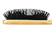 Natural Wooden Massage Brush, Nylon Bristles With, Cushion Paddle Brush