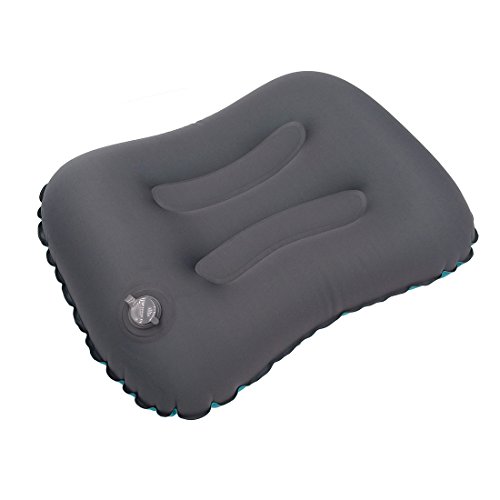 Aufblasbares Kissen KeepSa -Ultraleichtes, Komprimierbares, Kompaktes, Bequemes, Ergonomisches Kissen für Nackenstützung und ein guter Schlaf beim Reisen, Camping, Rucksackreisen, draußen - 3