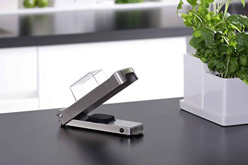 Alligator 1092 Mini Edelstahl Feinschneider, professioneller Küchenhelfer zum Schneiden feiner Würfel und Stifte - 2