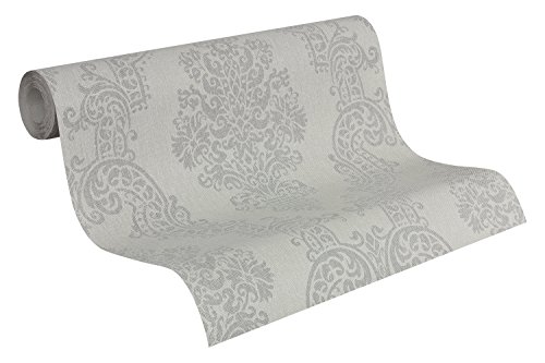 A.S. Création Vliestapete Elegance 2, Mustertapete, klassisch, elegant, beige, grau, 936773