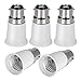 Produktbild Kryily B22 bis E27 5-Pack Lampenfassung Konverter Sockel Lampenfassung Adapter LED-Licht Schraube Adapter Konverter Selfie-Sticks-Stative
