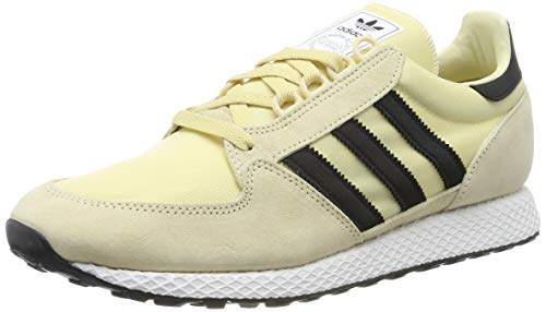 adidas Men's Forest Grove Gymnastics Shoes, Yellow (Easy Yellow/Core Black/Ftwr White), 11 UK