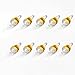 Produktbild LED Kerzen Lampe - SODIAL(R)10pcs 3W E14 270LM 2800K~3000K Warmweiss LED Kerzen Lampe(Shell Farbe Gold)