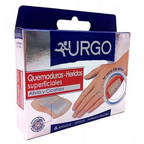LABORATORIOS URGO - URGO QUEMADURAS 6 APOS