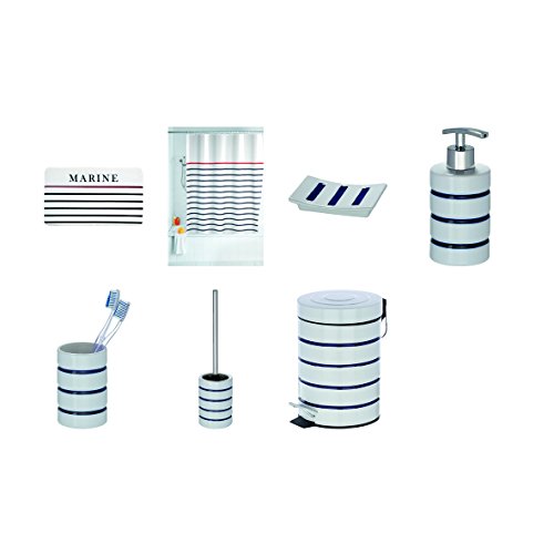 Wenko 21055100 Keramik WC-Garnitur Marine, weiß - 2