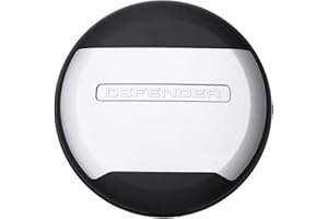 HEYCE Copriruota di scorta per Land Rover Defender 110 130, Impermeabile, Antipolvere, copriruota Elastico Copriruota di scorta in ABS per Auto,B