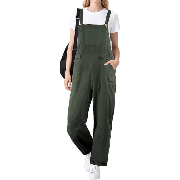 Roskiky Jeansoveralls Für Frauen Jeans Overall Damen Latzhose Damen Jeans Latzhose Damen Warm Onyx Black XXL