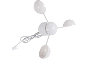 Agwuoetr WH-SP-WS01 AnéMomèTre Instrument de Mesure de la Vitesse Du Vent Capteur de Vitesse Du Vent Instrument MéTéOrologique pour AnéMomèTre