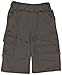 Green Nippers Boy's Shorts (0 - 3 Months, Charcoal Grey)
