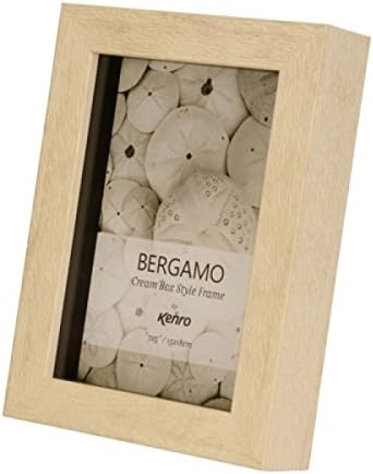 Bergamo Cream Box Style Frame 11x14" / 28x35cm frame with 8x10" / 20x25cm mat